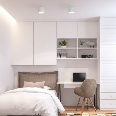 Lampa podsufitowa 1x16 W biała 71324 Rabalux Ovidia