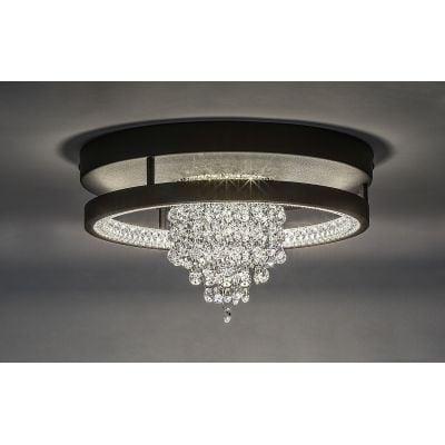 Plafon 1x20 W czarny 71352 Rabalux Maribell