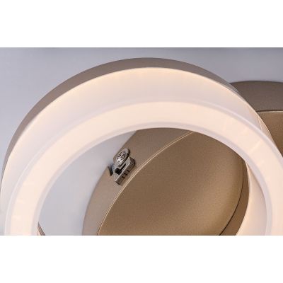 Lampa podsufitowa 3x24 W biała-złota 71383 Rabalux Amilia