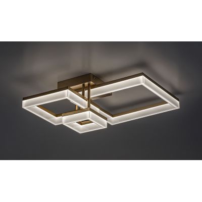 Lampa podsufitowa 3x22 W biała-złota 71384 Rabalux Amilia