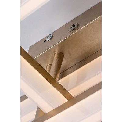 Lampa podsufitowa 3x22 W biała-złota 71384 Rabalux Amilia