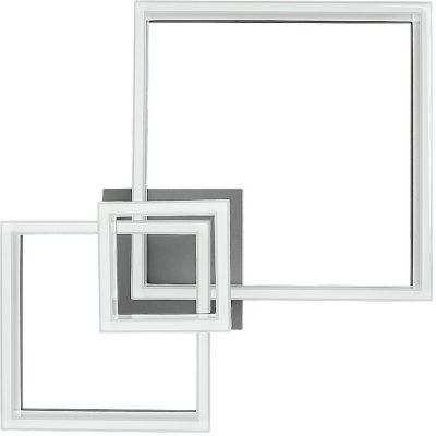 Lampa podsufitowa 3x22 W biała-chrom 71388 Rabalux Amilia