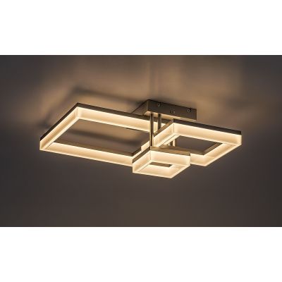 Lampa podsufitowa 3x22 W biała-chrom 71388 Rabalux Amilia