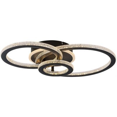 Lampa podsufitowa 1x40 W czarna 71392 Rabalux Maziar