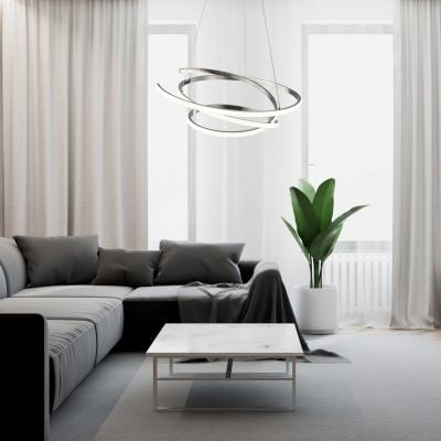 Lampa wisząca 1x42 W chrom 72020 Rabalux Esilda