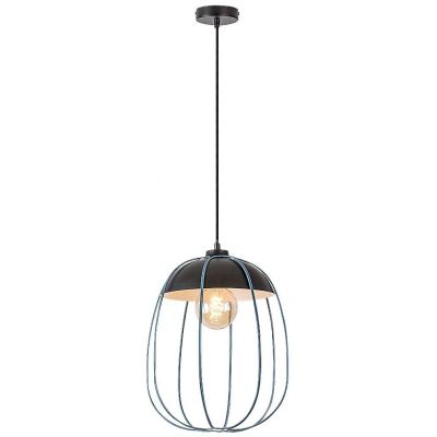 Lampa wisząca 1x60 W czarna 72024 Rabalux Svens