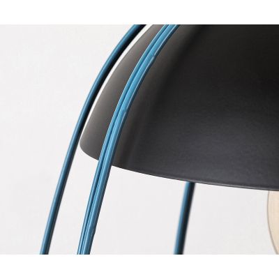 Lampa wisząca 1x60 W czarna 72024 Rabalux Svens