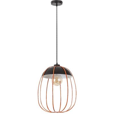 Lampa wisząca 1x60 W czarna 72034 Rabalux Svens