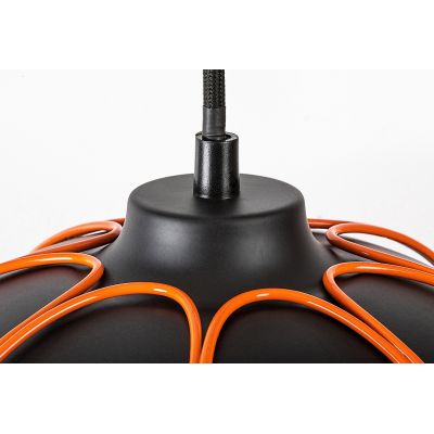 Lampa wisząca 1x60 W czarna 72034 Rabalux Svens