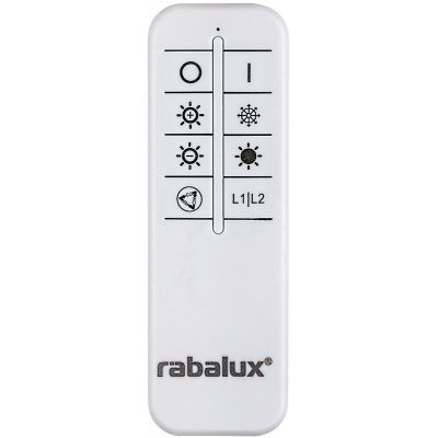 Inteligentna lampa wisząca 2x42 W biała-czarna 72040 Rabalux Jasero