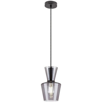 Lampa wisząca 1x60 W czarna 72161 Rabalux Abra