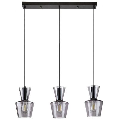 Lampa wisząca 3x60 W czarna 72163 Rabalux Abra