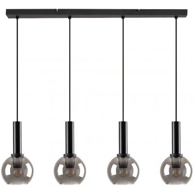 Lampa wisząca 4x40 W czarna 72174 Rabalux Centio
