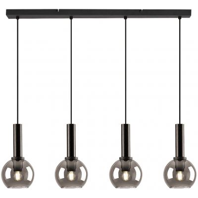 Lampa wisząca 4x40 W czarna 72174 Rabalux Centio
