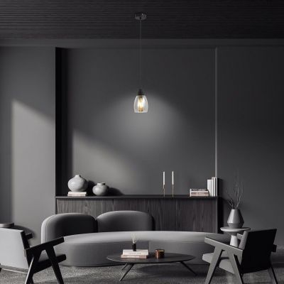 Lampa wisząca 1x15 W czarna 72181 Rabalux Ilmari