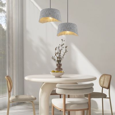 Lampa wisząca 2x10 W czarna-szary/popielaty 72190 Rabalux Farelia