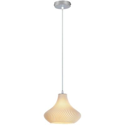 Lampa wisząca 1x25 W biała-chrom 72216 Rabalux Tiana