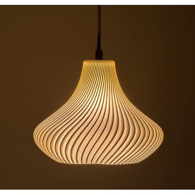Lampa wisząca 1x25 W biała-chrom 72216 Rabalux Tiana