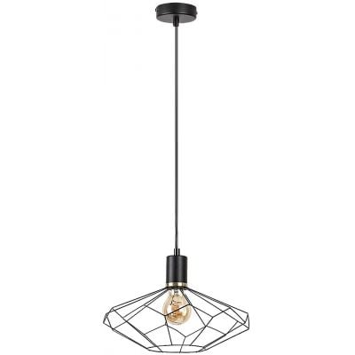 Lampa wisząca 1x40 W czarna 72241 Rabalux Fran