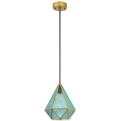 Lampa wisząca 1x40 W złota-niebieska 72244 Rabalux Norah