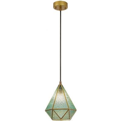 Lampa wisząca 1x40 W złota-niebieska 72244 Rabalux Norah