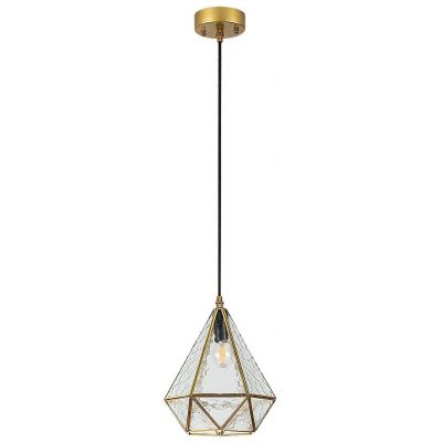 Lampa wisząca 1x40 W przezroczysta-złota 72245 Rabalux Norah