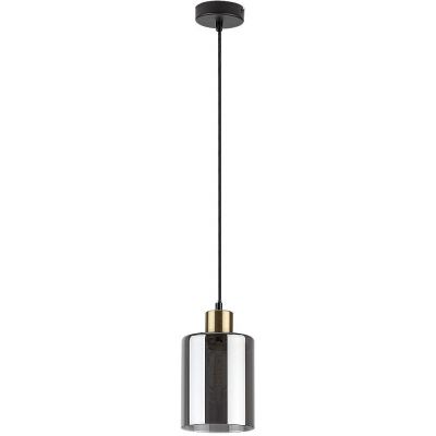 Lampa wisząca 1x40 W czarna-przydymiona 72248 Rabalux Perez