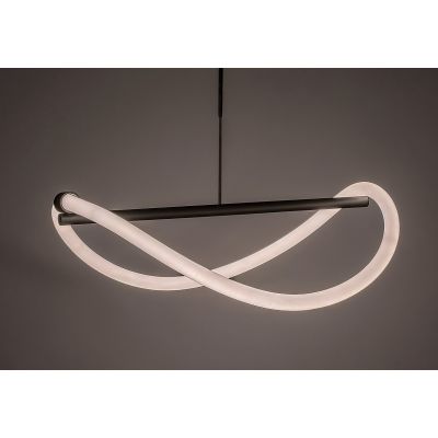 Lampa wisząca 1x15 W biała-czarna 72252 Rabalux Serena