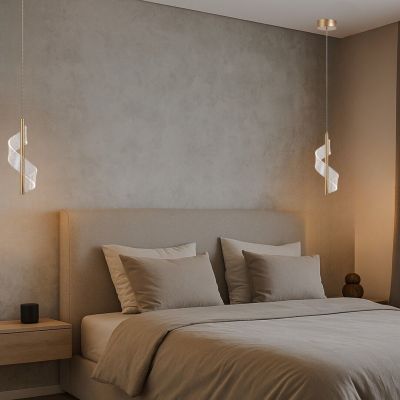Lampa wisząca 1x6 W złota 72414 Rabalux Zofrael