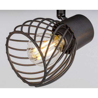 Lampa podsufitowa 3x10 W czarna 73003 Rabalux Aberama