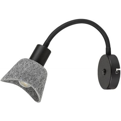 Kinkiet 1x10 W czarny-szary 73009 Rabalux Farelia