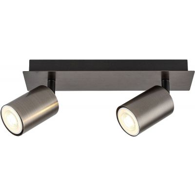 Lampa podsufitowa 2x15 W szara 73072 Rabalux Gerhard