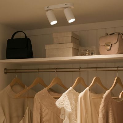 Lampa podsufitowa 2x7 W biała 73086 Rabalux Yorli