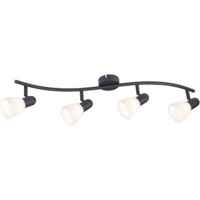 Lampa podsufitowa 4x40 W czarna 73094 Rabalux Soma
