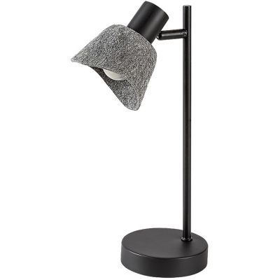 Lampa stołowa 1x10 W czarna-popielata 74018 Rabalux Farelia