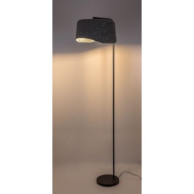 Lampa stojąca 1x10 W czarna-szara 74019 Rabalux Farelia