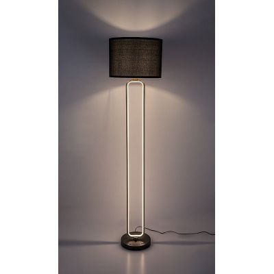 Lampa stojąca 1x60 W czarna-złota 74043 Rabalux Domiro