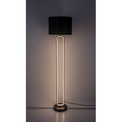 Lampa stojąca 1x60 W czarna-złota 74043 Rabalux Domiro