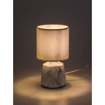 Lampa stołowa 1x40 W biała 74067 Rabalux Nalisa