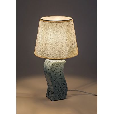 Lampa stołowa 1x40 W niebieska-beżowa 74074 Rabalux Dayami