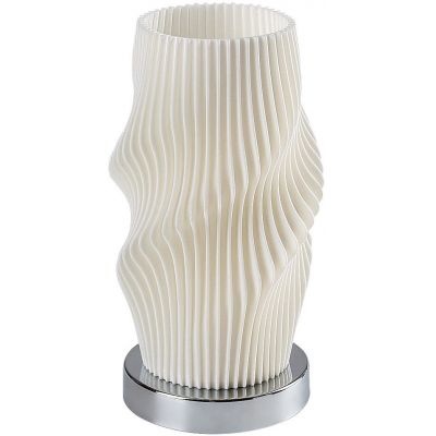 Lampa stołowa 1x25 W biała-chrom 74189 Rabalux Tiana