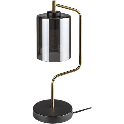 Lampa stołowa 1x40 W czarna-przydymiona 74202 Rabalux Perez