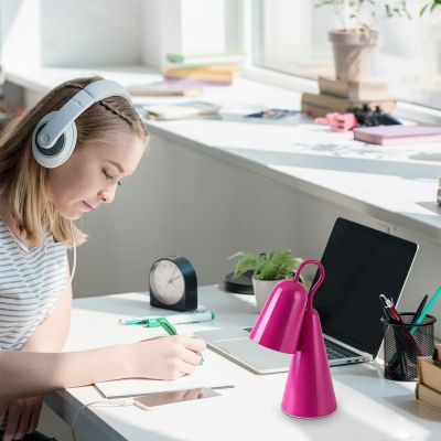 Lampa biurkowa 1x4 W różowa 74224 Rabalux Rabal