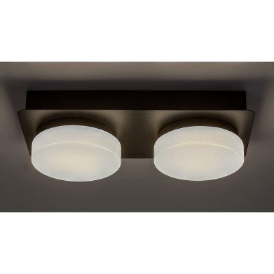 Lampa podsufitowa 2x11 W czarny 75002 Rabalux Attichus