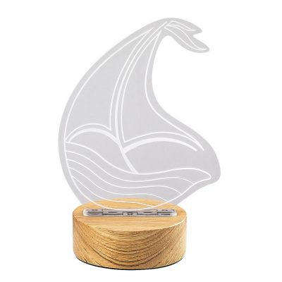 Lampa stołowa 1x2 W przezroczysta 76001 Rabalux Akali