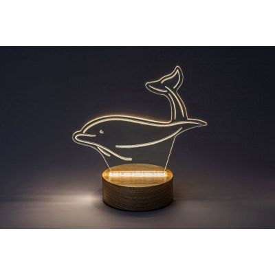 Lampa stołowa 1x2 W przezroczysta 76002 Rabalux Akali