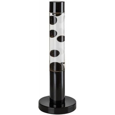 Lampa stołowa 1x25 W czarna-przezroczysta 76027 Rabalux Lavastic