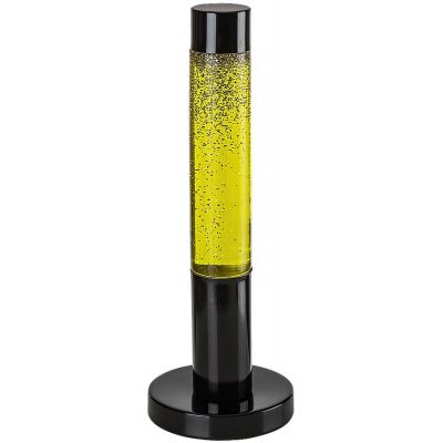 Lampa stołowa 1x25 W czarna-przezroczysta-złota 76029 Rabalux Lavastic
