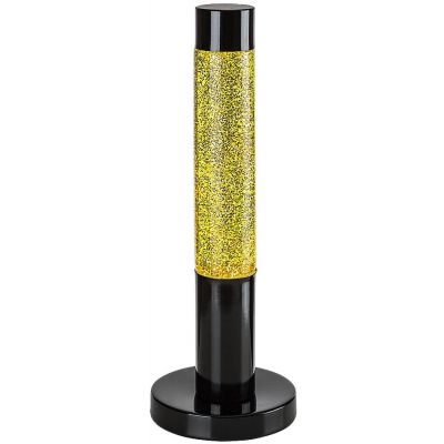 Lampa stołowa 1x25 W czarna-przezroczysta-złota 76029 Rabalux Lavastic