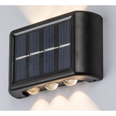 Kinkiet solarny 1x1.2 W czarny 77024 Rabalux Kangton